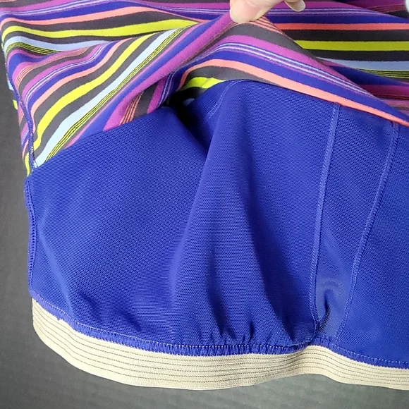 Rare Lululemon Strappy Power Y Tank Top - Size 8 (New Condition) Y2K Stipes - Picture 9 of 10